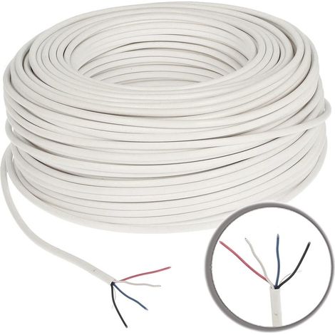 Câble sonnette PVC 4 x 0,8 mm² YR