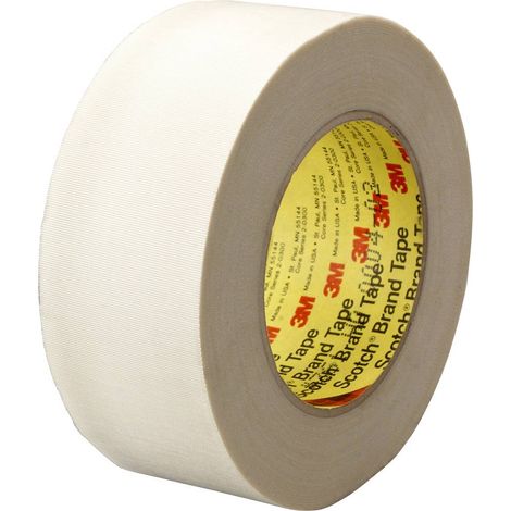 Ruban adhésif toilé 361 , blanc, Toile de verre, 25mm x 55m, 4,2 N/cm ( Prix pour 1 ) (1/3)