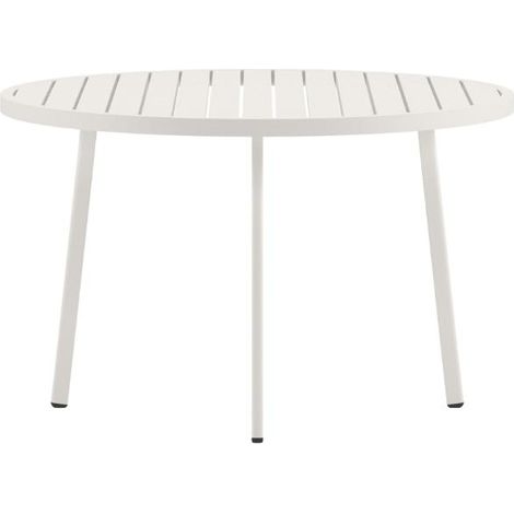 Giardini table de jardin Ø120cm beige. (1/2)