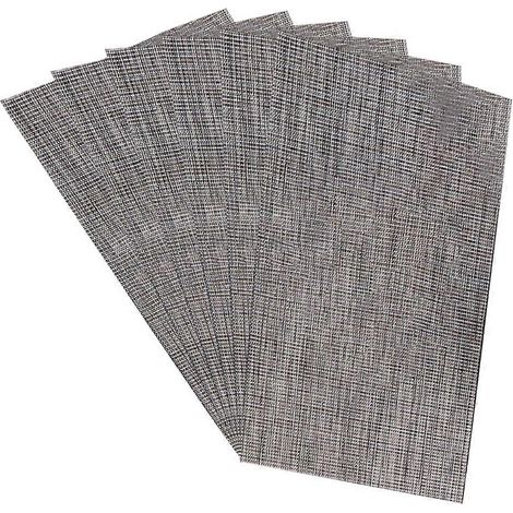 Lot de 8 tapis de cuisine antidérapants en silicone résistant à la chaleur, tapis multi-usages en PVC pour une utilisation quotidienne. (1/4)