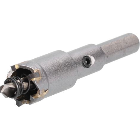 How Saw Bohrer Opener Hartmetall TCT Fräser Bohr- und Schneidwerkzeug für Metall und Holz 19,5 mm (1/5)
