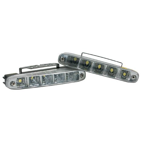 Fari a Led per marcia diurna - DRL S-5 - 12V (1/4)