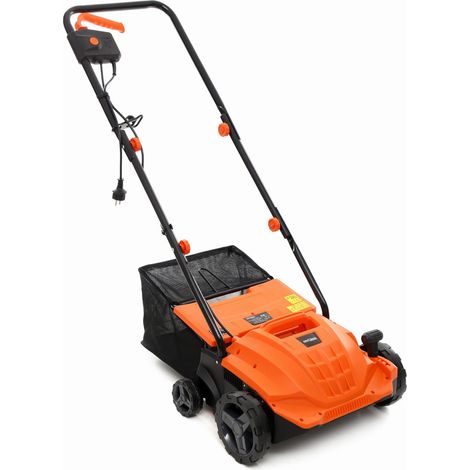 Scarificateur/aérateur de pelouse électrique avec panier de réglage 40 L 2400 W Kraft&Dale