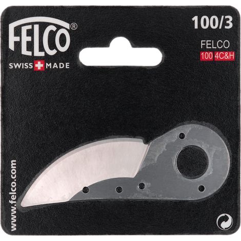 FELCO Lame de rechange 100/3 (pour sécateurs de présentation de roses et de fleurs FELCO 100, durable et robuste) FELCO 100/3 (1/3)