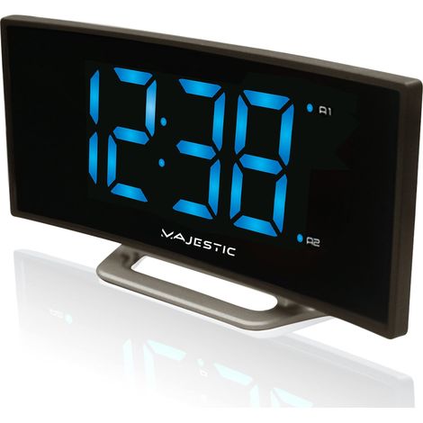 New Majestic SVE-234 Reloj despertador digital Negro
