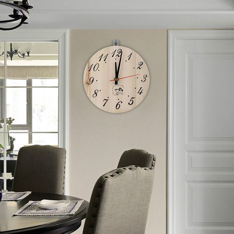 Horloge décorative de 20 cm pour sauna, accessoire de sauna et décoration intérieure. (1/5)