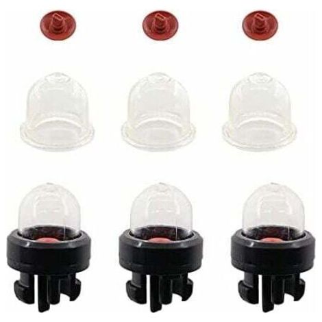 XVX – Lot de 3 pompes d'amorçage pour tronçonneuses Stihl FS38 FS40 FS45 FS50 FS55 FS75 FS80 FS85 – Démarrage facile – Compatible Ryobi McCulloch Husqvarna (1/4)