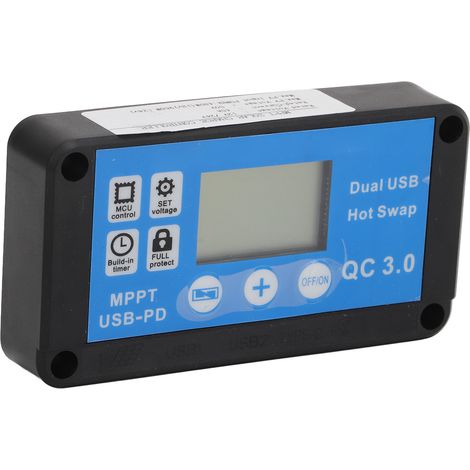 Panneau solaire avec contrôleur 40A, en polysilicium, 30W, double port USB de charge, rendement de conversion élevé pour camping-cars, voitures, bateaux et avions. (1/5)