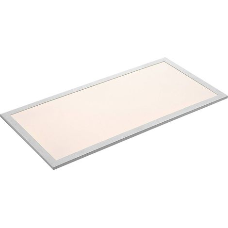 Lindby LED Panel 'Stenley' en Blanco de Plástico