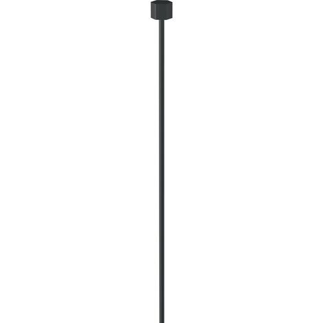 Fil en acier noir 200 cm – Charge maximale 20 kg – Diamètre 1,2 mm – Embout hexagonal pour installation rapide – Artiteq (1/5)
