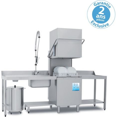 Lave-vaisselle à capot professionnel avec affichage digital - panier 500 x 500 mm - Elettrobar