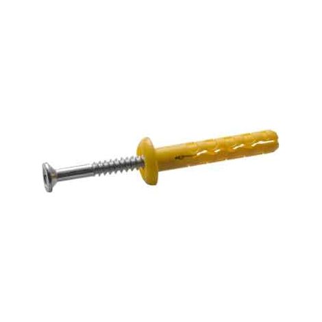 TASSELLO A PERCUSSIONE DEVIL GIALLO Ø 6x38 mm - 200 pezzi- AKIFIX