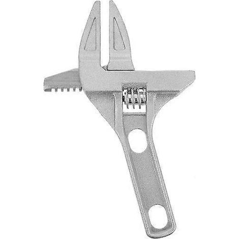 Multifunctional Adjustable Wrench - Durable Aluminum Alloy, Versatile for Pipes, Screws, and Maintenance Tasks