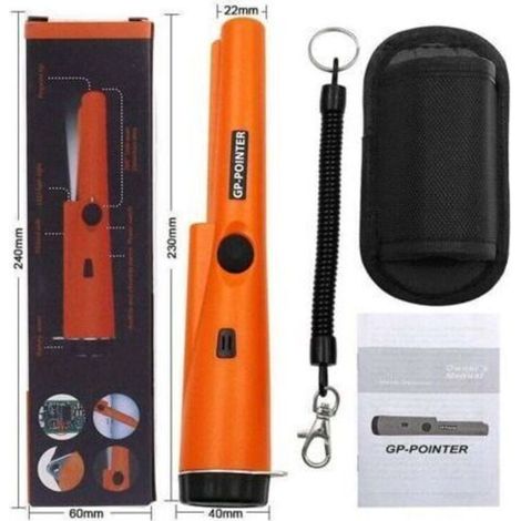 Vente chaude-Détecteur de Métaux Pinpointer, Metal Detector Metal Pinpointer Accessories de Détection de Métal Pointeur de Métal Etanches à l'eau et à Balayage IP66 Etanches pour Chasse aux Trésors ,d (1/3)