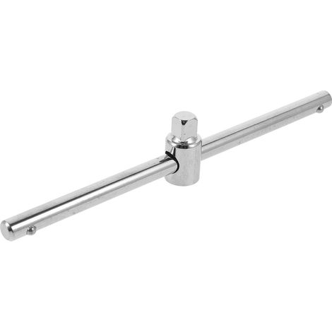 Rallonge pour Clé à Douille T en Acier au Carbone 3/8 Argenté Rallonge pour Clé à Douille, Barre D’extension pour Réparations Automobiles, Anti-rouille et Structure Stable (1/5)