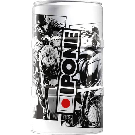 Huile moteur Ipone Katana 10W40, fût de 60 L, MA2, protection premium pour motos