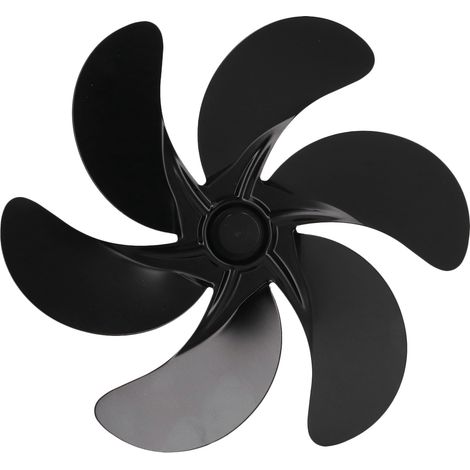 Pales de rechange universelles en alliage d'aluminium pour ventilateur de cheminée à 6 pales - Accessoires pour ventilateur de poêle (1/5)
