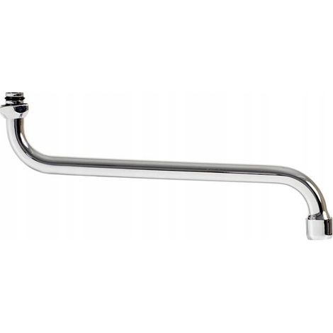 Caño para grifo monomando de 1/2" tipo S de 20 cm