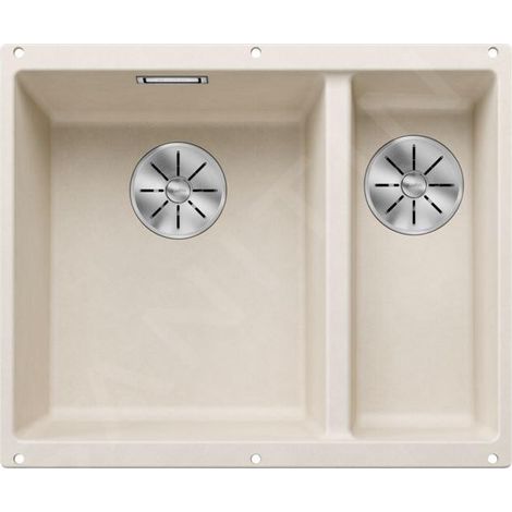Evier Blanco Subline 340/160-U Silgranit - BLANC SOFT (1/3)