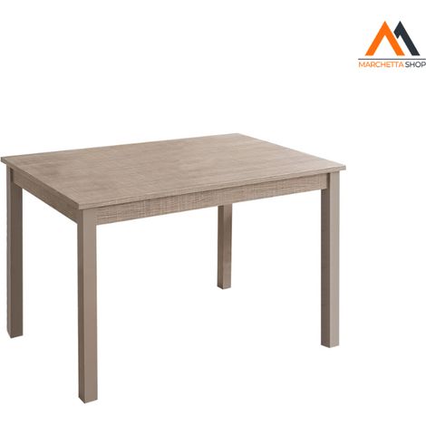 TAVOLO ALLUNGABILE 'FIRENZE cm 120 x 80 + (estensione) 40 cm