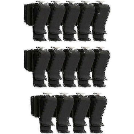 14 clips pour sac de golf, support de putter, organisateur, clip de putting noir (1/5)