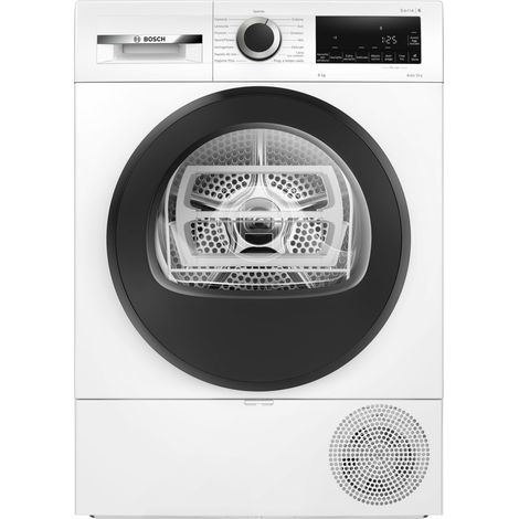 Secadora Bosch Serie 6 blanco 8 kg bomba calor (1/4)