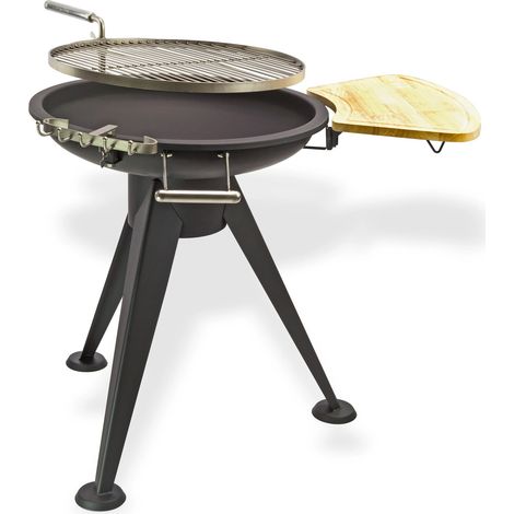 Rundgrill 55cm Nevada mit Edelstahl Drehrost Grill Standgrill Holzkohlegrill (1/5)
