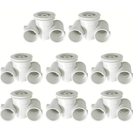 Crediri Massagedüsen für Schwimmbäder, 8 Stück, Big Power Jet Spa Massagedüsen, Zubehör, 48 mm