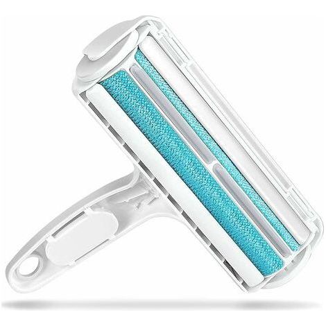 Cepillo para pelo de mascotas, cepillo para recoger y eliminar el pelo, cepillo mágico de limpieza reutilizable para perros, gatos, ropa, cojines, sofás, coches y camas. (1/3)