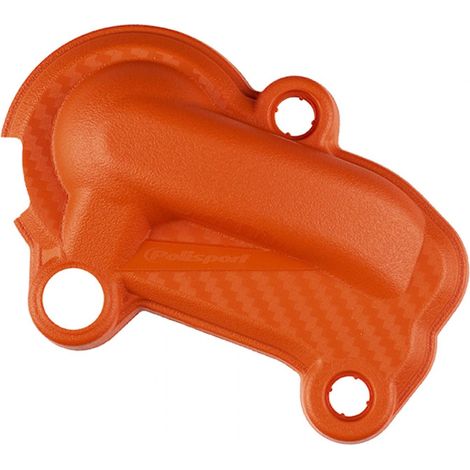 Copertura pompa acqua Polisport per KTM SX SXF XC 250 300 EXC Husqvarna TC arancione