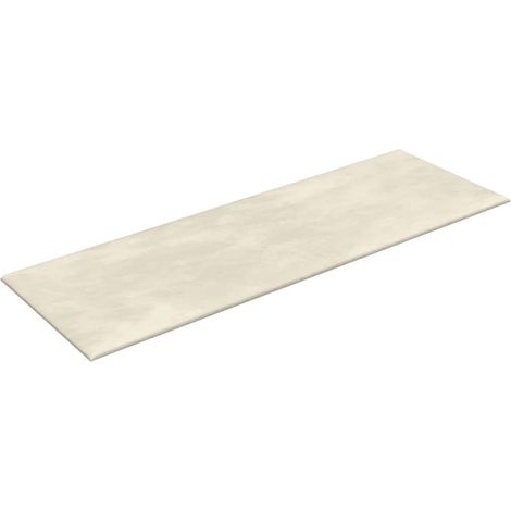 Wall Headboard 12 pcs Cream Velvet vidaXL (1/5)