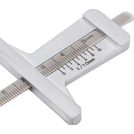Jauge de profondeur - - 0-50mm - Acier inoxydable - Mesure précise - Transport facile (1/4)