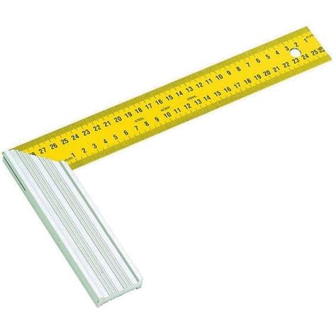 SOFOP TALIAPLAST - Équerre droite lame acier talon aluminium 400mm
