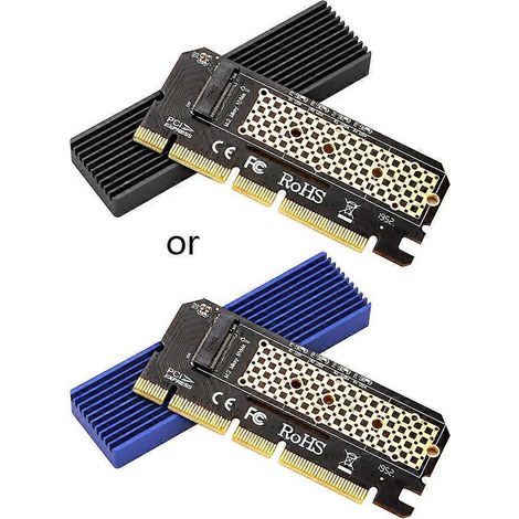 M.2 NVMe NGFF SSD zu PCIe Konverter-Erweiterungskarte SSD für M für Key BM für Key (1/5)