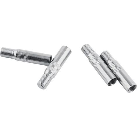 4x bouchons de valve roue des véhicules à moteur en métal rallonges tige camion de voiture de prolongateur van caravane (1/4)
