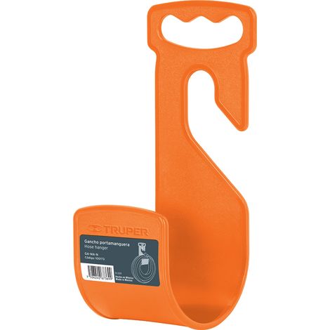 Gancho de plástico para manguera de jardín - Naranja