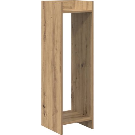 Maison Exclusive - Supporto per piante Rovere Artigianale 30 x 30 x 100 cm (1/5)
