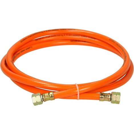 Flexible pour propane DN10, G3/8’’ x G3/8’’ LH écrou x 2500 mm