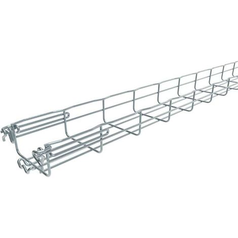 Chemin de câble fil FC54 - Longueur 3 m - Hauteur 54 mm - Fasclic Auto+ - 200076 - Cablofil