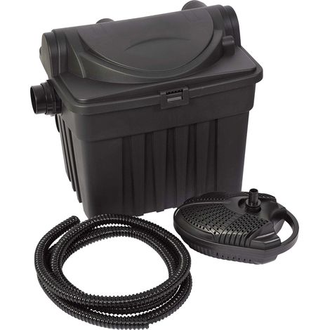Kit Filtro per Laghetti Artificiali con Stabilizzatore 9W Rama UV-C 4000