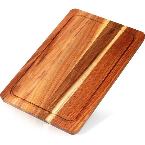 Schneidebrett aus Akazienholz WOOD, 37 x 25 x 1,6 cm (1/5)