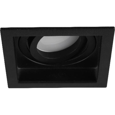 Trio Leuchten Kenai 651600132 Spot encastrable en métal noir mat (1/5)