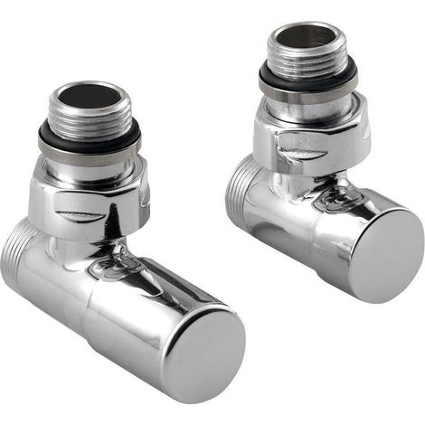 Sapho Compact - Kit de raccordement de robinets, d'angle, manuel, chrome CP5015S (1/3)