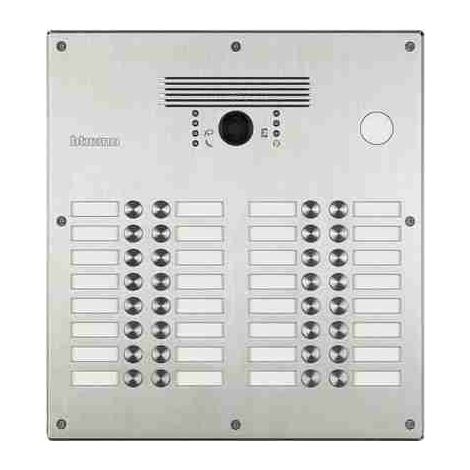 BTI308005 Externes Video-Bedienfeld, Leitung 300, bis zu 32 Anrufe, Aluminium-Finish