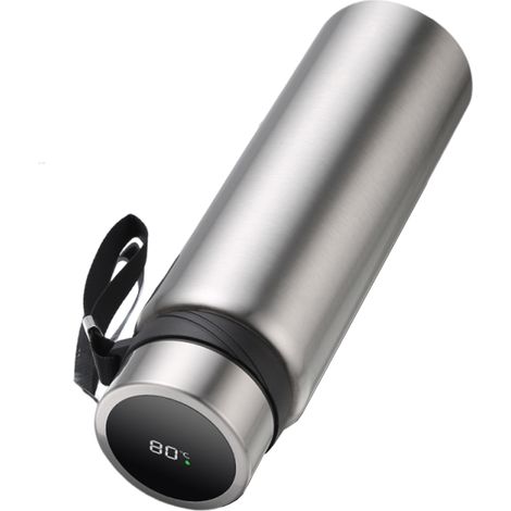 1 Tasse isotherme,Acier inoxydable 304,Affichage température,Grande capacité,Usage professionnel et voyage (1/5)