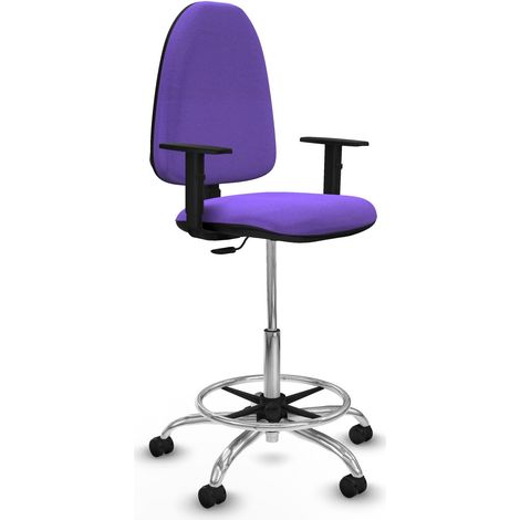 Piqueras y Crespo B1D05RF Ergonomischer Bürostuhl Lila