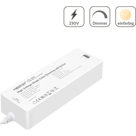 MIBoxer Single Color Strip Controller für 230V LED Streifen max 400W HF1-P400