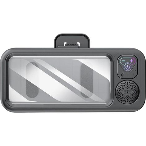 Support de téléphone pour douche, support de téléphone rotatif à 360 degrés, support de téléphone portable pour salle de bain, voyage, appartement (1/5)
