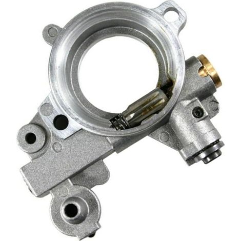 Bomba de aceite para motosierra Stihl MS341 MS361, repuestos para cortacésped, herramienta eléctrica de jardín, acceso para limpieza de césped. (1/5)