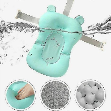 Coussin de bain pour bébé, tapis de douche pliable, siège de bain (1/5)